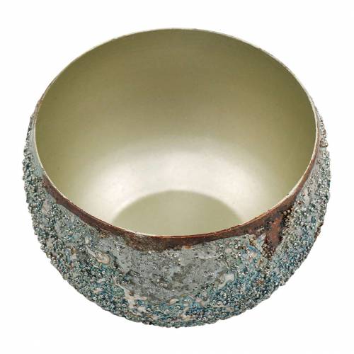 Floristik24 Lanterna de metal colorida Ø10cm A6,5cm