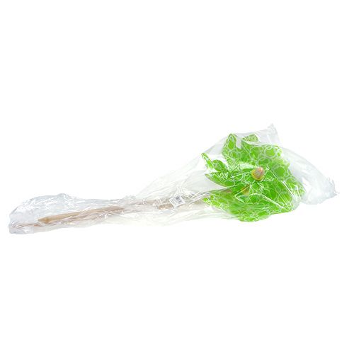 Floristik24 Moinho de vento Ø30cm C 74cm verde 2pcs