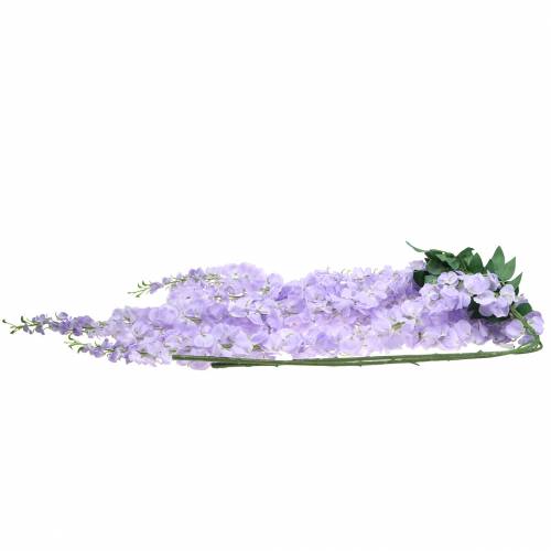 Floristik24 Garland glicínia lilás 175 cm 2 unidades