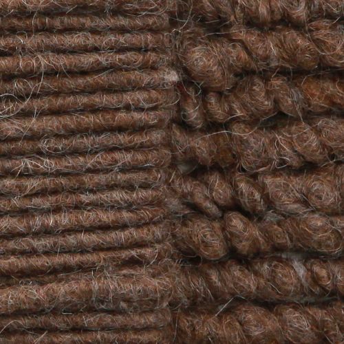 Itens Fio de lã Fio de pavio Fio de feltro Cordão marrom L7m Conjunto 2Pcs