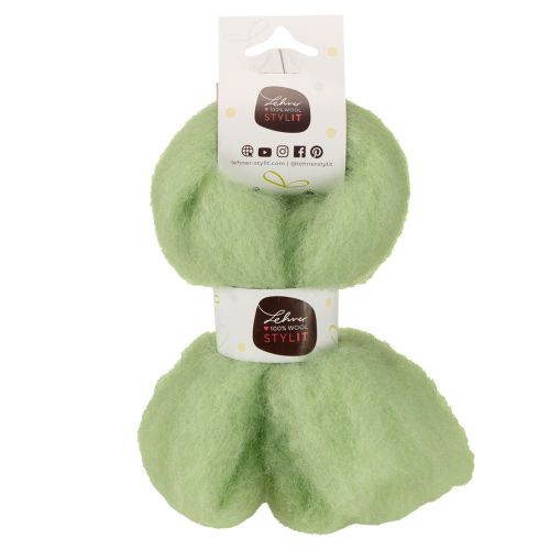Itens Lã para artesanato, lã decorativa, cordão de lã para diversas ideias criativas e projetos de artesanato, 2m verde claro