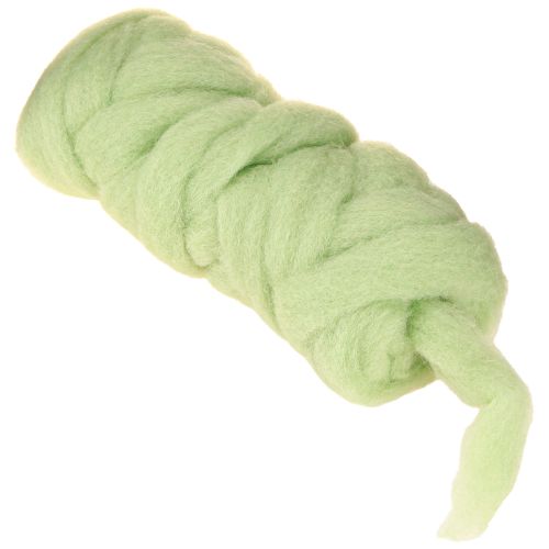 Itens Cordão de lã cordão de feltro fusível de lã verde claro Ø4–5cm 10m