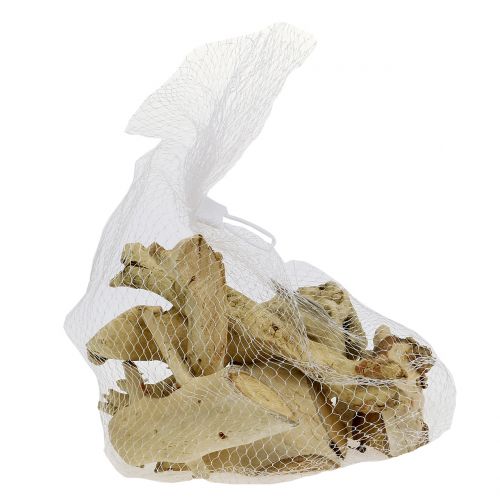 Floristik24 Pedaços de madeira mistura branqueada 500g