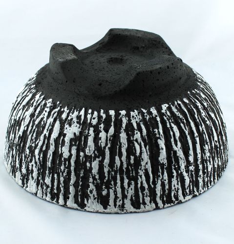 Floristik24 Tigela de cimento redonda casca de Ø30cm