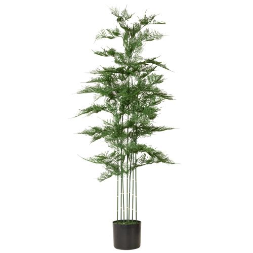 Árvore de bambu artificial, verde, 132 cm, planta de interior | Floristik24.pt