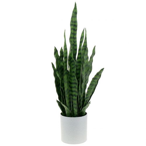 Floristik24 Sansevieria artificial em uma panela Alt.90cm