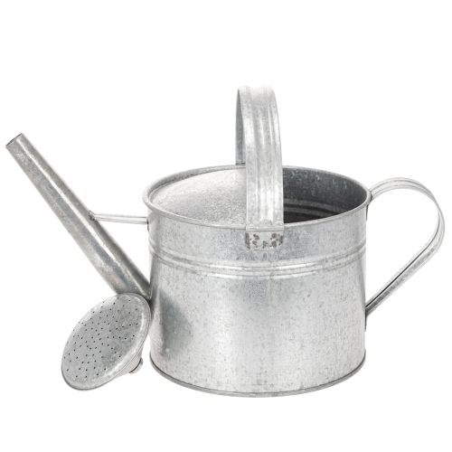 Regador vintage de zinco, 27 cm - vaso para jardim e pátio, floreira de metal | Floristik24.pt