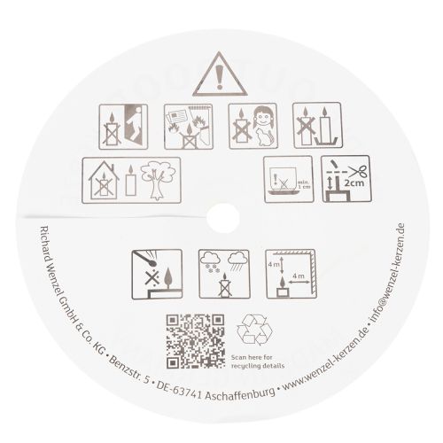 Itens Vela em balde de zinco para decoração aconchegante em terraços e varandas, 15 cm.