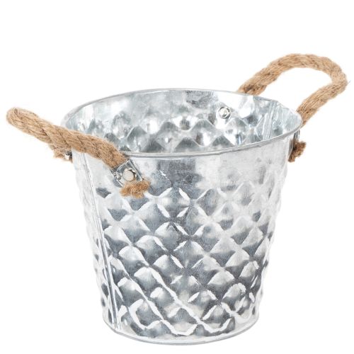 Panela de zinco com alças de