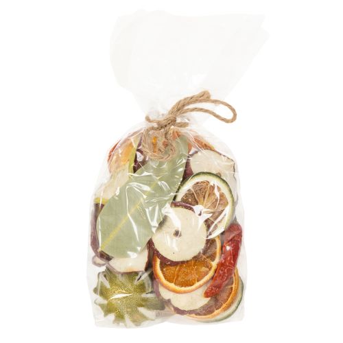 Itens Fatias de frutas secas para decoração natural e projetos de artesanato (100g)