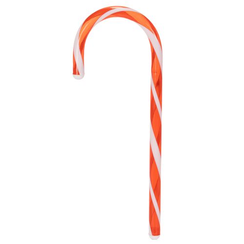 Bengala doce artificial vermelha e branca, 35 cm, 3 peças | Floristik24.pt
