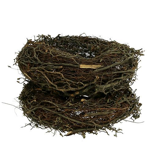 Floristik24 Coroa de ramos Ø25cm 2pcs. Natureza