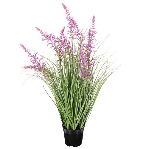 Folhagem decorativa com flores delicadas para um design de interiores elegante, 67 cm