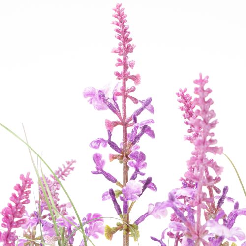 Itens Folhagem decorativa com flores delicadas para um design de interiores elegante, 67 cm