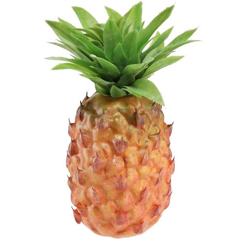 Fruta decorativa artificial de abacaxi 26cm