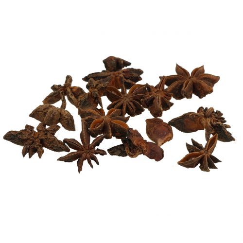 Floristik24 Anis estrelado item artesanal decorativo decoração natural anis seco 250g