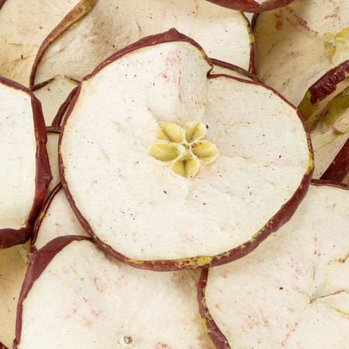 Itens Fatias de maçã vermelha 500g