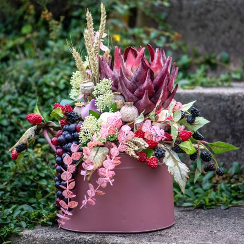 Itens Alcachofra Artificial Grande Flor Artificial Olhar Seco Roxo 76cm