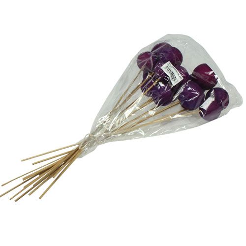 Floristik24 Bell Cup Mix em palito Erika 15 unidades