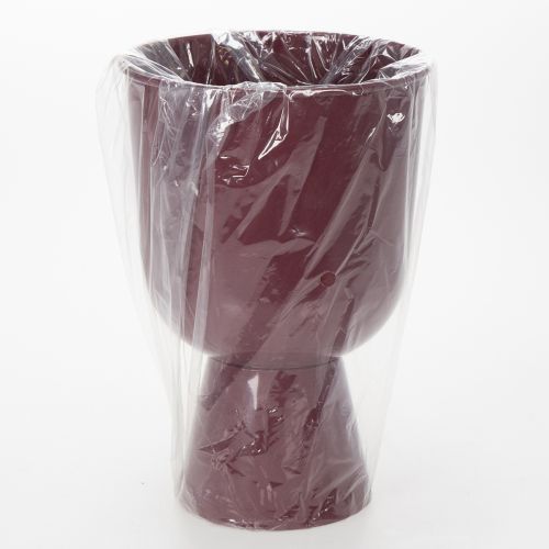 Itens Vaso de flores em formato de taça, estilo moderno, decorativo para qualquer casa ou escritório, 23 cm