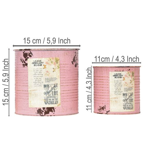 Itens Conjunto de vasos de flores para varanda e jardim, decoração de floreira, estilo vintage, 15 cm, 3 peças