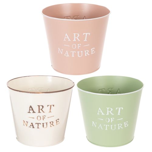 Vaso de zinco Art of Nature, várias cores, Ø17,5cm A15cm comprar | Floristik24.pt