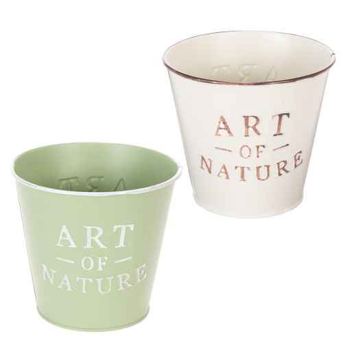 Vaso de zinco para flores, Ø15cm A13,5cm, várias cores. comprar | Floristik24.pt