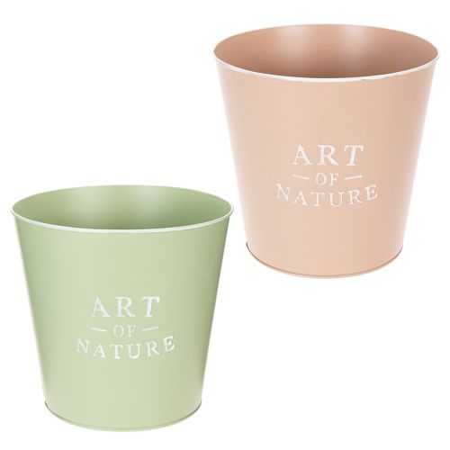 Vaso de zinco para flores, Ø22cm x 21cm, várias cores. comprar | Floristik24.pt