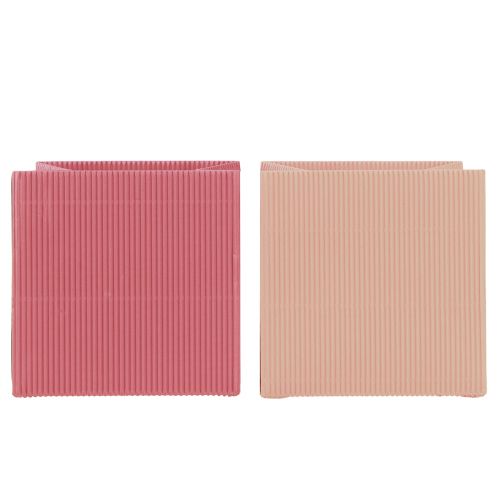 Itens Saco de flores saco de papel com folha rosa salmão 10,5cm 6 un