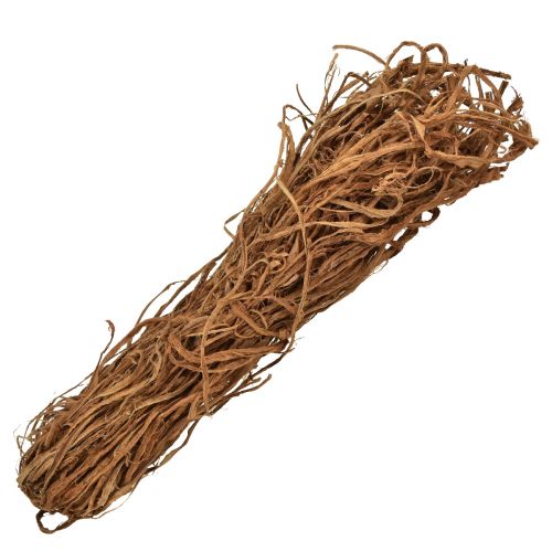 Itens Material artesanal fibras decorativas naturais fibras naturais exóticas marrons 500g