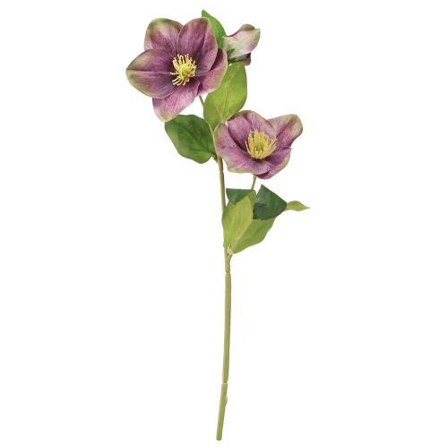 Itens Rosas de Natal Rosa Artificial Neve Flor Roxa C35cm 6 un