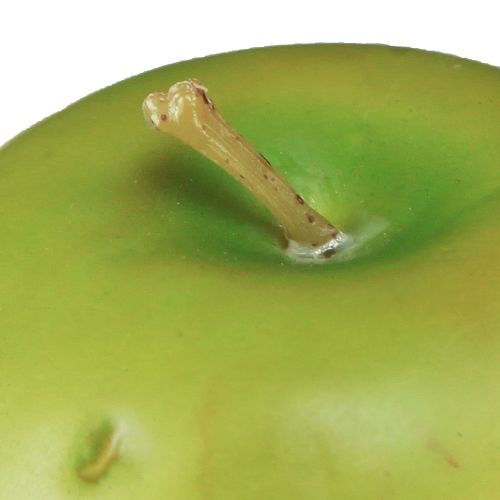 Itens Maçã decorativa vermelha verde fruta artificial Ø5,5cm Alt.5cm 12 peças