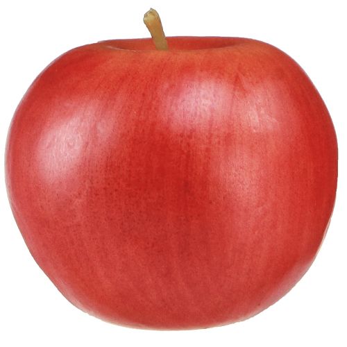 Itens Maçã decorativa vermelha verde fruta artificial Ø5,5cm Alt.5cm 12 peças