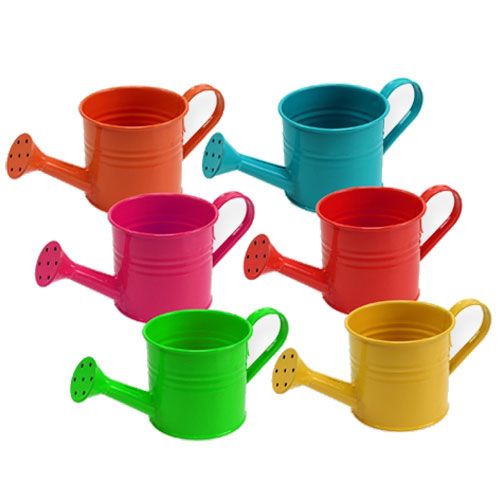 Floristik24 Regador Ø11cm Alt.9cm 8pcs. ordenado por cor