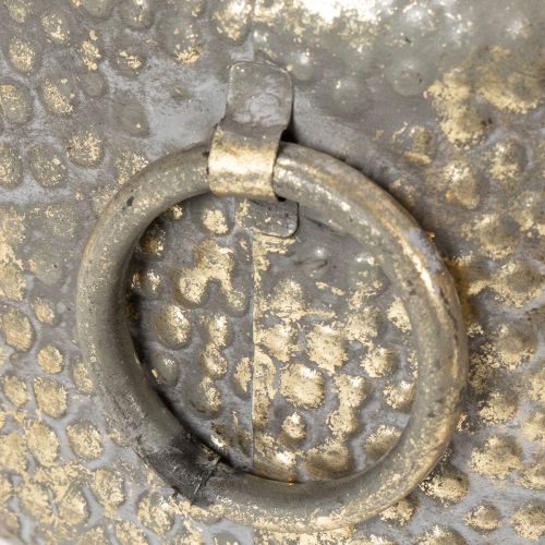 Itens Vaso decorativo, estilo antigo, em metal, dourado, Ø37/31cm, conjunto de 2