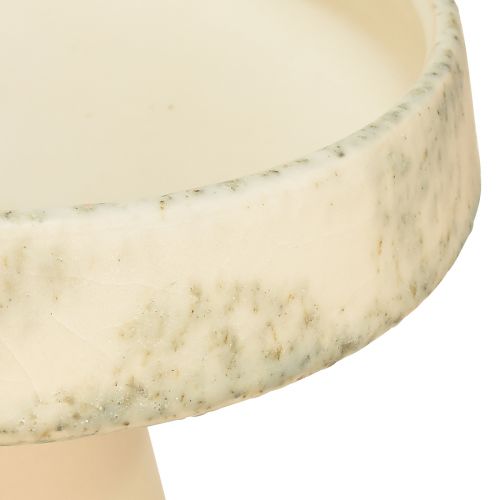 Itens Tigela decorativa tigela de cerâmica creme cinza esverdeado Ø20cm Alt.16cm