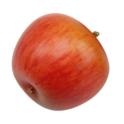 Floristik24 Maçãs decorativas laranja 4 cm 6 unidades