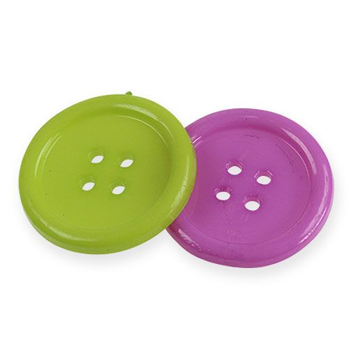 Floristik24 Botões decorativos coloridos Ø2,5 cm 200 unidades