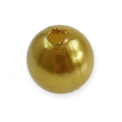 Itens Contas decorativas Ø10mm douradas 115 un