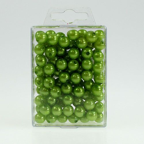 Itens Contas decorativas Ø10mm verde 115 peças