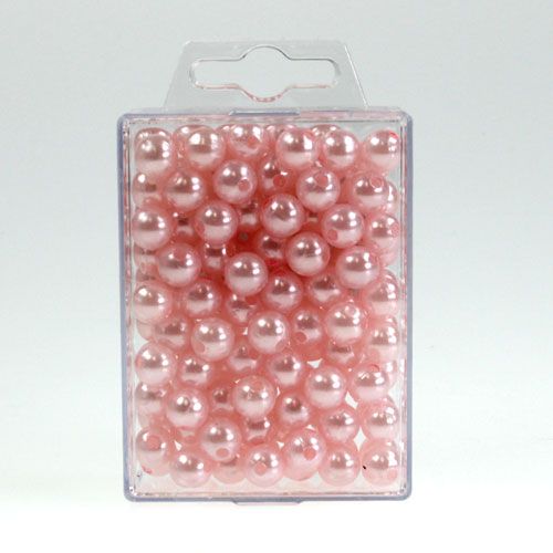 Itens Contas decorativas Ø10mm rosa 115 un