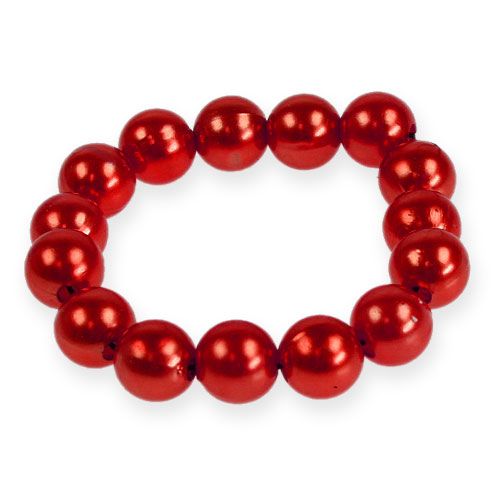 Itens Contas decorativas Ø10mm vermelhas 115 un