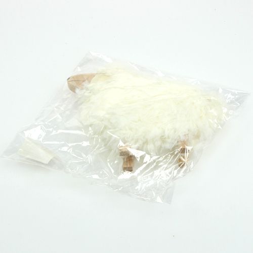 Floristik24 Páscoa ovelha branco 18cm
