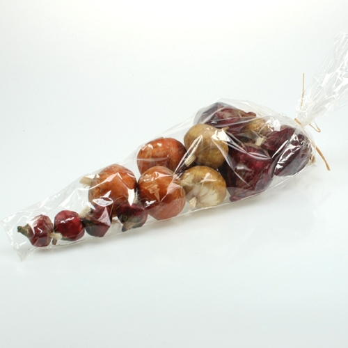 Floristik24 Cebola grande e pequena 14pcs artificiais.