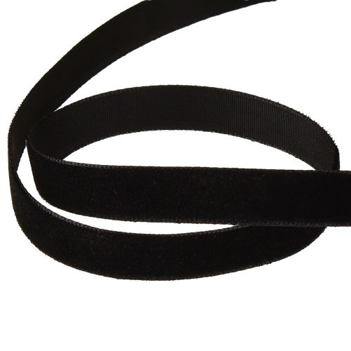 Itens Fitas decorativas Veludo Preto 10mm 20m