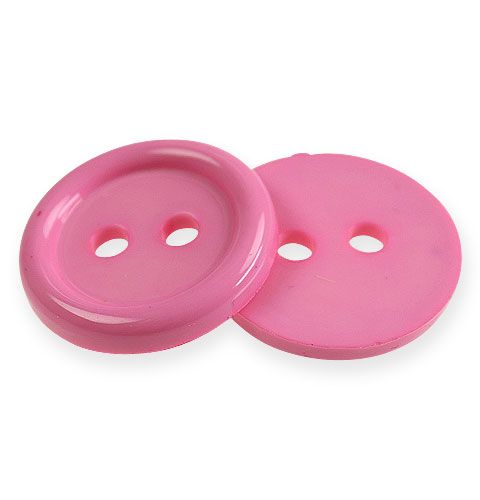 Floristik24 Botões decorativos Ø 3,5 cm 3 cores 46 unidades