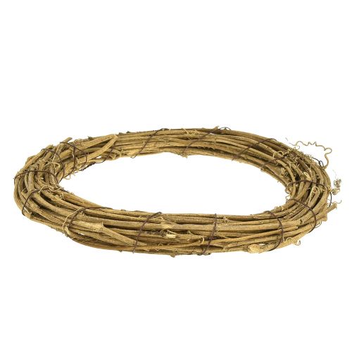 Itens Guirlanda decorativa guirlanda de videira guirlanda natural em branco Ø25cm 4 unidades