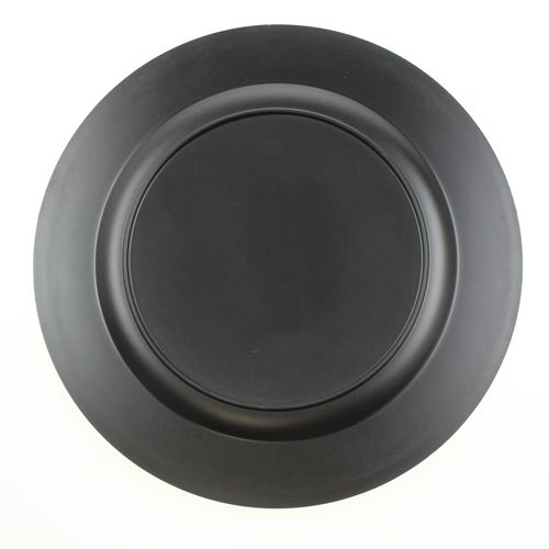 Itens Prato decorativo prateado Ø28cm