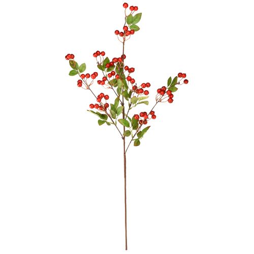 Itens Ramo decorativo de frutas vermelhas ramo artificial de Natal 88cm