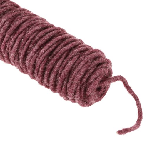 Itens Fio de feltro para pavio violeta 55m
